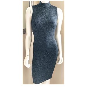 Metallic ♥️ Contour Midi Dress